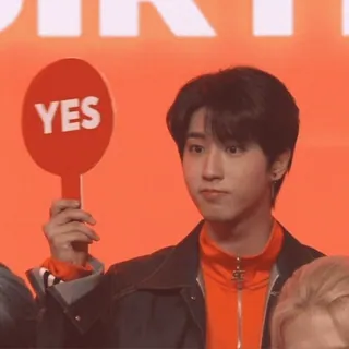 ✅ YES ya, persetujuan, tanda, kpop telegram sticker