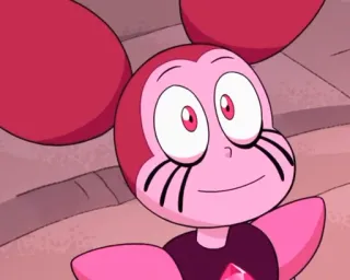 🙂 Spinel Steven Universe cartoon, character, pink, Spinel, Steven Universe whatsapp sticker