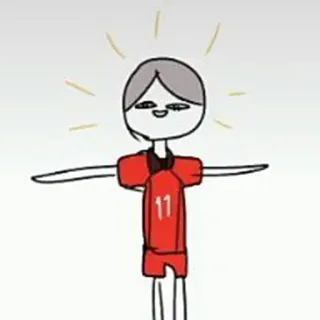 🦈 Anime, Cartone animato, Personaggio, Pallavolo, Sport, Haikyuu telegram sticker