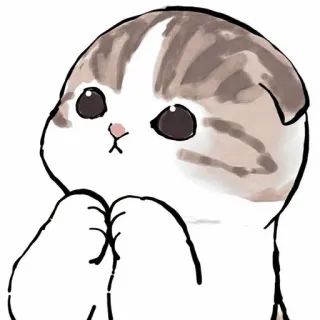 🥞 cat, kitten, cute, animal, pet, domestic animal telegram sticker