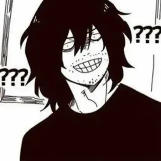 ➖ ??? question, confused, anime, manga, expression, thinking telegram sticker