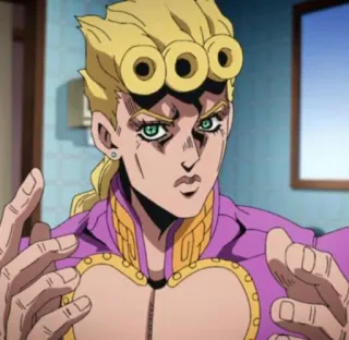 ✨ Giorno Giovanna JoJo's Bizarre Adventure Anime, Giorno Giovanna, JoJo's Bizarre Adventure, Manga telegram sticker
