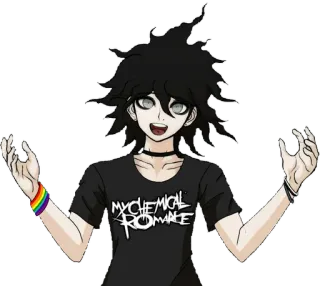 😄 MY CHEMICAL ROMANCE my chemical romance, emo, musique, groupe, arc-en-ciel, lgbt telegram sticker