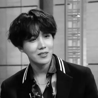 ☠ J-Hope kpop, música, cantante, celebridad, retrato whatsapp sticker