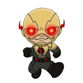 😤 Reverse-Flash superhero, penjahat, Reverse-Flash, DC Comics, speedster telegram sticker