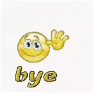👋 bye telegram sticker
