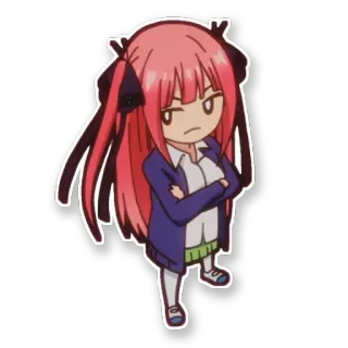 Quintessential quintuplets @animestickerchannel whatsapp stickers