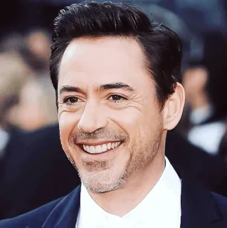 😀 Robert Downey Jr. 유명인, 배우, 초상화, 남자, RDJ, 로버트 다우니 주니어 telegram sticker