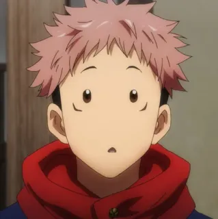 💥 Yuji Itadori Jujutsu Kaisen Anime, Anak laki-laki, Sekolah, Pelajar, Penyihir telegram sticker