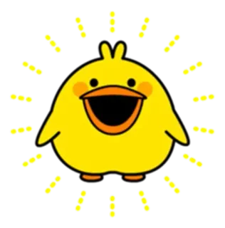 🏃‍♀ animal, pássaro, amarelo, fofo, pintinho telegram sticker