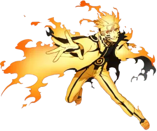 🔥 Naruto Anime, Manga, Naruto, Ninja, Personaggio whatsapp sticker