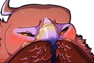 🔥 coruja, desenho animado, fofo, animal whatsapp sticker