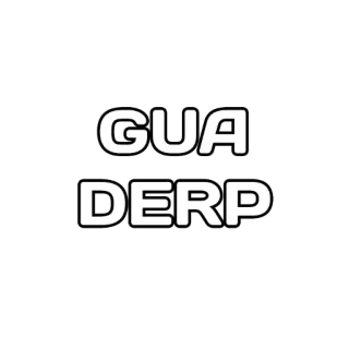 😎 GUA
DERP texte, noir, blanc, mots, mème whatsapp sticker