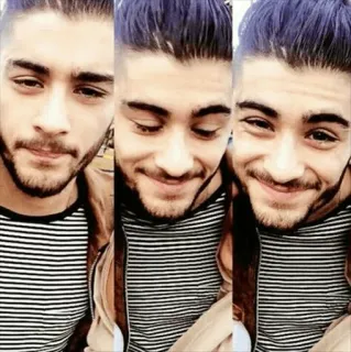 😍 Zayn Malik 人物, 有名人, 歌手, ポートレート, 男性, ゼイン・マリク telegram sticker