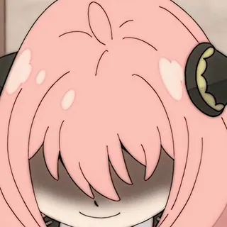 🥜 Anya Forger Spy x Family anime, manga, spy x family, anya forger, carino, adesivo whatsapp sticker