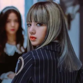 😐 Lisa kpop, นักร้อง, เพลง, ดารา, ผู้หญิง, ภาพเหมือน, blackpink telegram sticker