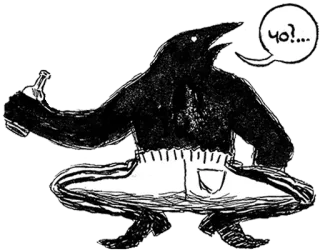 Вороны-приятели telegram stickers