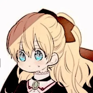 🍼 卡通, 动漫, 女孩, 可爱, 插画 whatsapp sticker