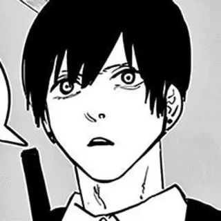 🤨 Aki Hayakawa Chainsaw Man 动漫, 漫画, 链锯人, 早川秋 whatsapp sticker