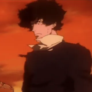 🧷 Spike Spiegel Cowboy Bebop Anime, Postać, Serial TV, Manga, Spike Spiegel, Cowboy Bebop telegram sticker