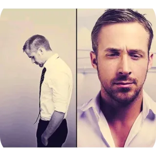 😭 Ryan Gosling whatsapp sticker