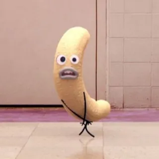 😳 Banana Joe The Amazing World of Gumball Kartun, Lucu, Pisang, Karakter telegram sticker