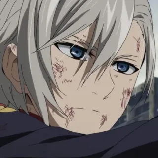 🖇 Mikaela Hyakuya Owari no Seraph anime, manga, vampire, Mikaela Hyakuya, Owari no Seraph telegram sticker