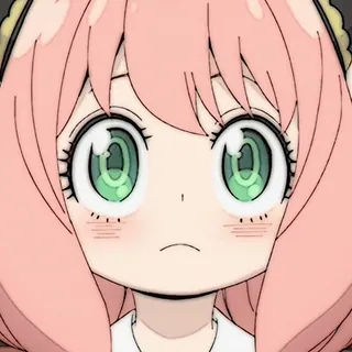 🥜 Anya Forger Spy x Family Anime, Cartone animato, Ragazza, Anya, Spy x Family, Personaggio, Forger whatsapp sticker