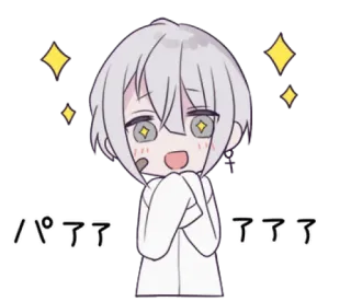 🍙 パアアアア Anime, Manga, Funkeln, Aufgeregt telegram sticker