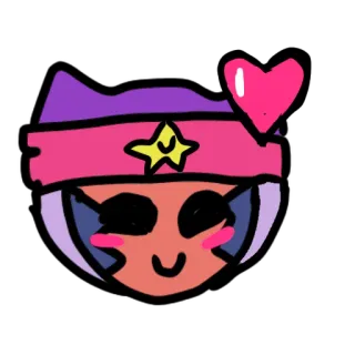🤝 мультфильм, наклейка, сердце, звезда telegram sticker