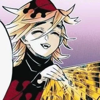 🌱 Doma Demon Slayer Anime, Demone, Demon Slayer, Fan telegram sticker
