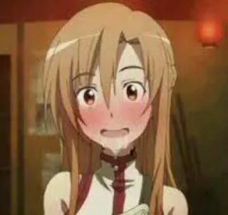 😋 Asuna Yuuki Sword Art Online Anime, Ragazza, Personaggio, Sword Art Online, Asuna, Yuuki telegram sticker