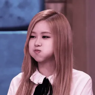 🧸 Rose kpop, роуз, blackpink, певица, айдол, знаменитость, женщина, музыка whatsapp sticker