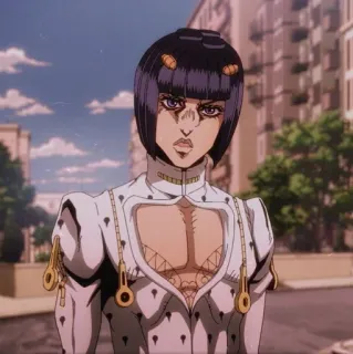 ❔ Bruno Bucciarati JoJo's Bizarre Adventure Anime, Manga, JoJo's Bizarre Adventure, Bruno Bucciarati, Charakter telegram sticker
