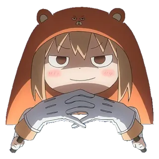 😈 Umaru Doma Himouto! Umaru-chan Anime, Umaru, Himouto, Personaggio, Borioso telegram sticker