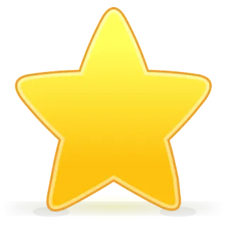⭐️ Estrela, Amarelo, Brilhante, Prêmio, Sucesso telegram sticker