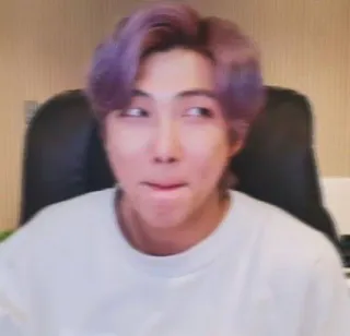 😅 RM RM, BTS, K-pop, Idolo, Musica, Persona telegram sticker