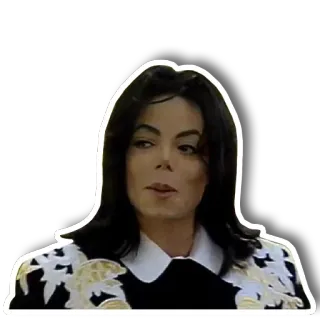 🙃 Michael Jackson Michael Jackson, música, cantante, pop, baile, artista whatsapp sticker