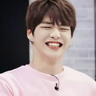😁 man, smiling, korean, happy, person, indoors telegram sticker