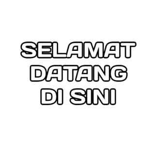 😎 SELAMAT DATANG DI SINI bienvenue, salutation, malais whatsapp sticker