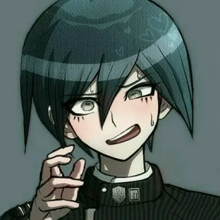 🌟 Shuichi Saihara Danganronpa Anime, Danganronpa, Shuichi Saihara, Personaje telegram sticker