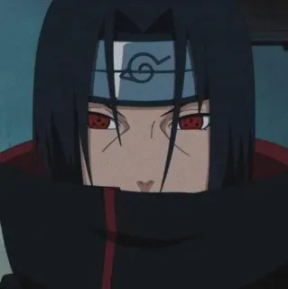 🎼 Itachi Uchiha Naruto Аниме, Ниндзя, Манга, Учиха, Итачи, Наруто, Шаринган telegram sticker