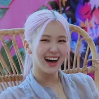 🌸 Rosé Rosé, cantante, K-pop, Blackpink, donna, celebrità whatsapp sticker