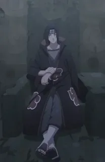 🎴 Itachi Uchiha Naruto Anime, Manga, Uchiha, Itachi, Naruto, Akatsuki telegram sticker