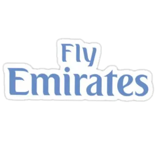 💰 Fly Emirates airline, travel, emirates, fly, aviation, transport telegram sticker