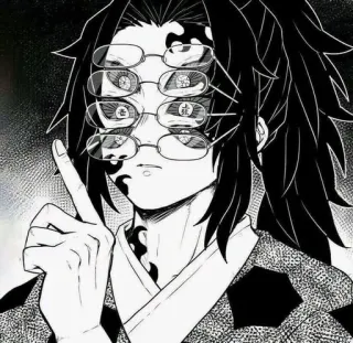 🌓 Anime, Kính, Nhân vật, Manga telegram sticker