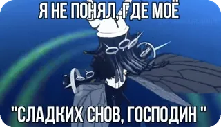 🌟 Я НЕ ПОНЯЛ, ГДЕ МОЁ 
"СЛАДКИХ СНОВ, ГОСПОДИН " russisch, phrase, text, sprechblase, zitat whatsapp sticker