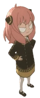 😏 Anya Forger Spy x Family Anime, Spy x Family, Anya Forger, Sticker telegram sticker