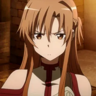 Asuna yuuki telegram stickers
