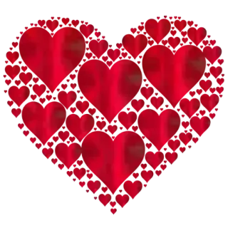 ❤️ corazón, rojo, amor telegram sticker